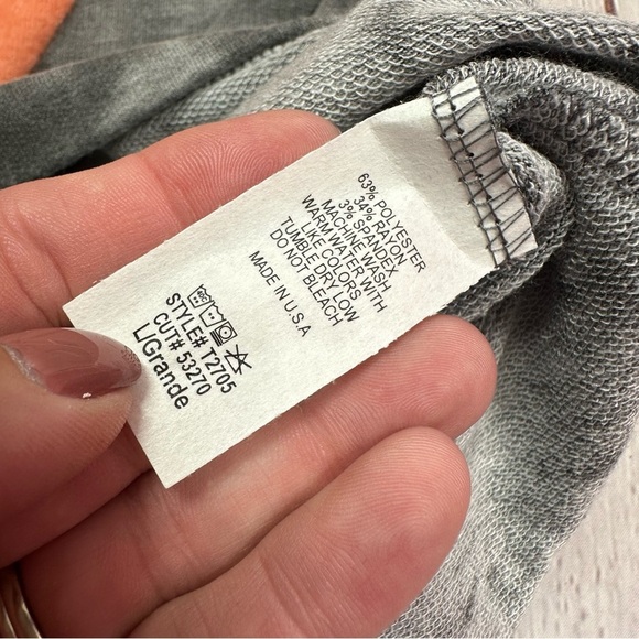 NWT First Love boutique leopard print color block light weight sweater Top - Picture 10 of 11